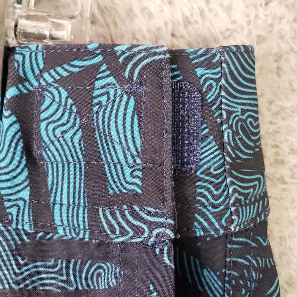 RipSkirt Hawaii Women’s Size XL Maui Moonlight Navy Blue Floral Wrap Skirt